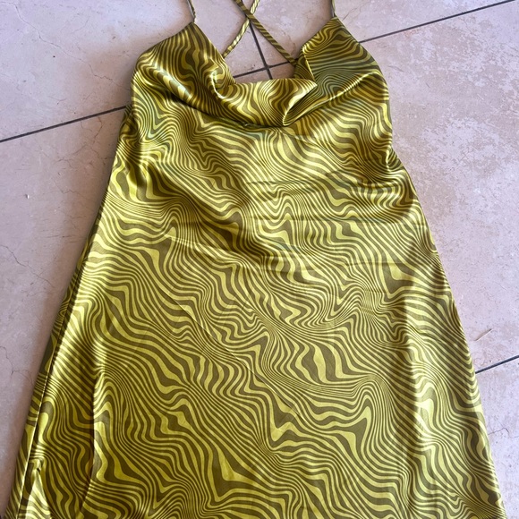 GenZ Retro Neon Slip Dress - Picture 3 of 5